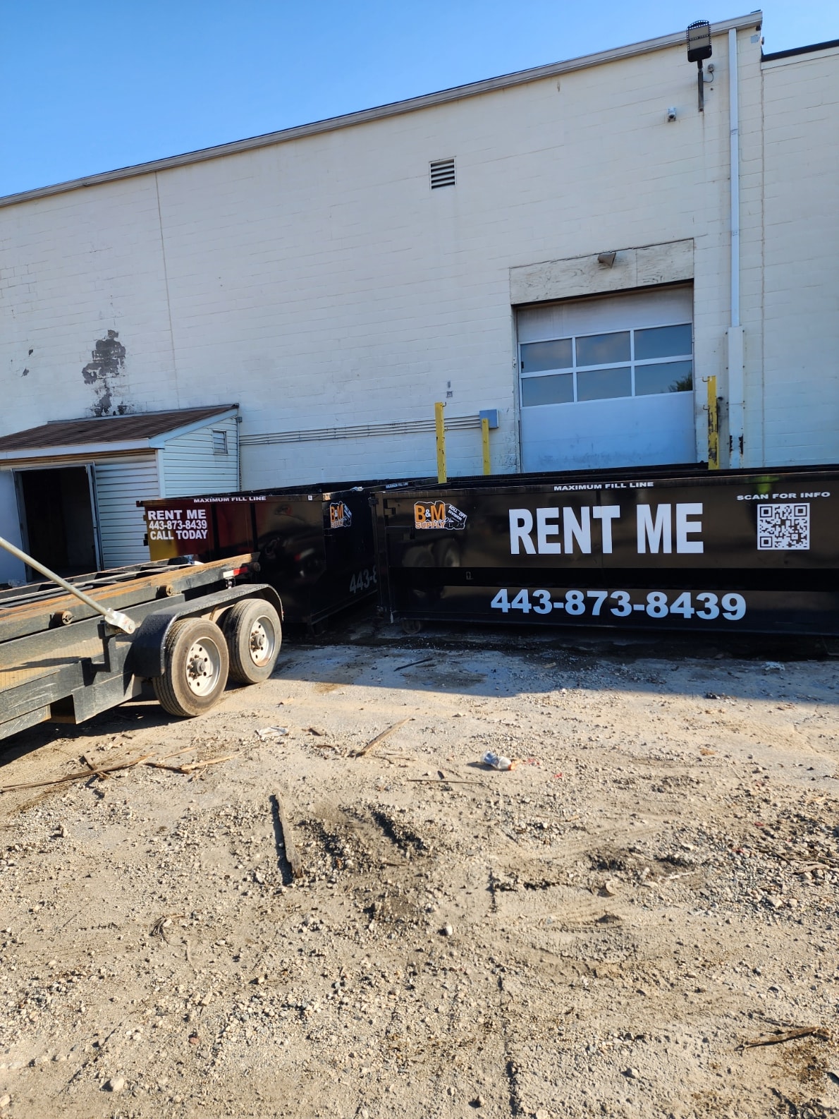 Bert and Mary Supply dumpster delivery service