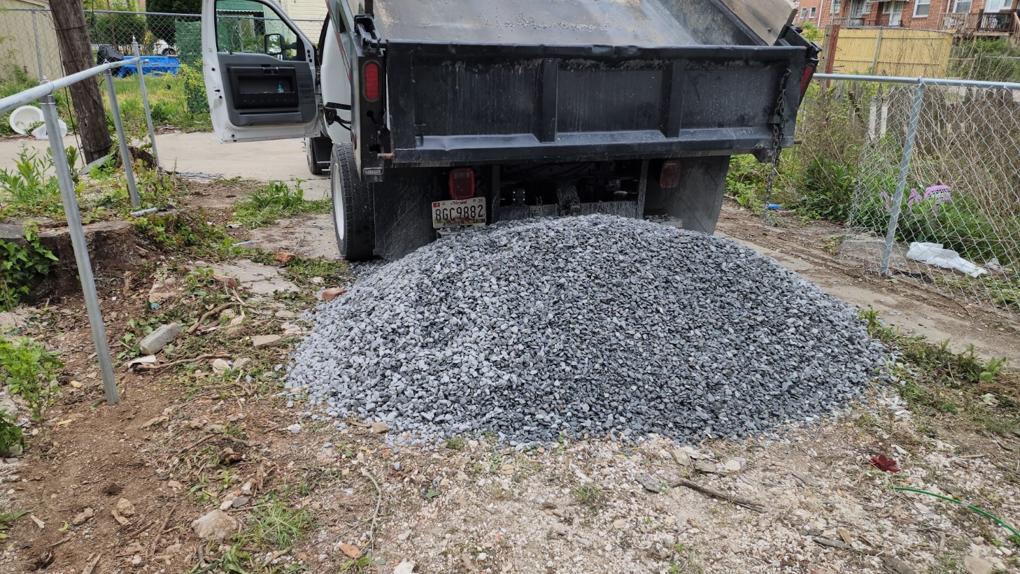 Bert and Mary Supply gravel delivery